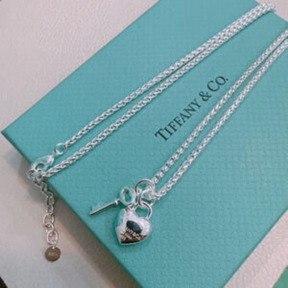 Tiffany & Co. Silver Heart Necklace
